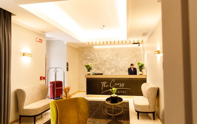 Lobby van The Cross Hotel in Rome