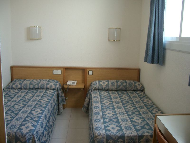 tweepersoonskamer van Hotel Roma Reial Barcelona