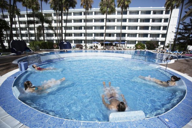 Jacuzzi van Appartementen Playa del Sol op Gran Canaria