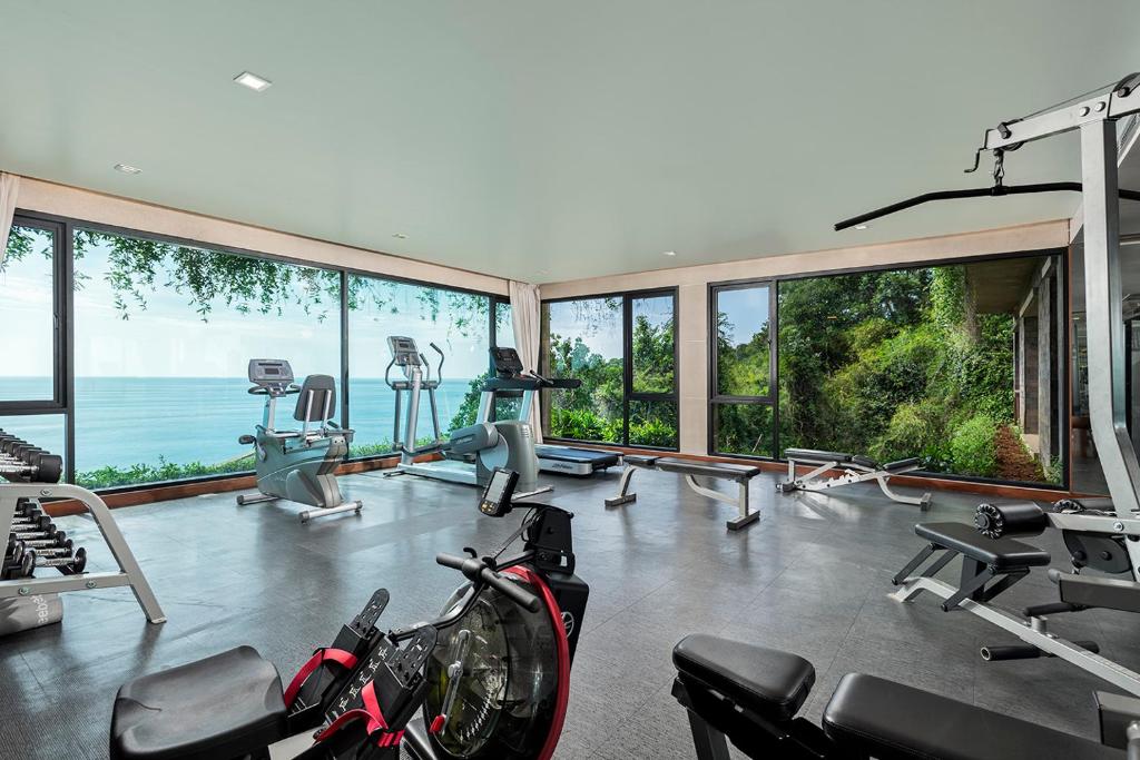 Fitnesscentrum in Paresa Resort Phuket