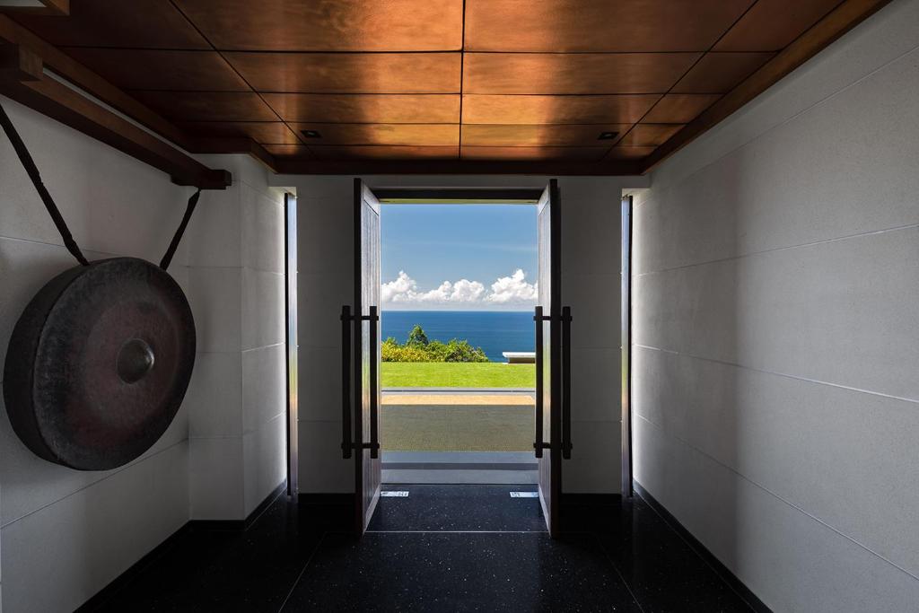 Uitzicht op zee bij Paresa Resort Phuket