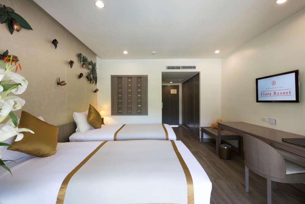 Familiekamers in Chanalai Flora Resort