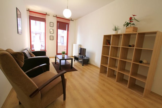 Woonkamer van een appartement van Opera Residence in Budapest