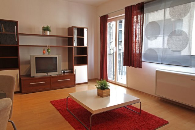 Woonkamer van een appartement van Opera Residence in Budapest