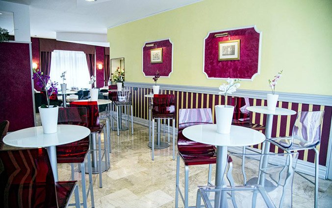 Ontbijtzaal van Hotel Agape in Milaan