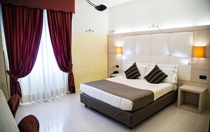 Tweepersoonskamer van Hotel Agape in Milaan