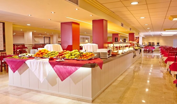 Buffetrestaurant van Hotel Club Palma Bay op Mallorca