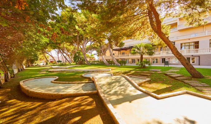 Minigolfbaan van Hotel Club Palma Bay op Mallorca
