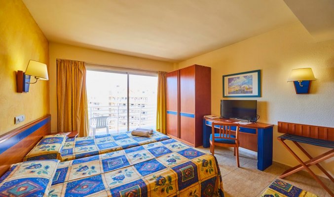 Tweepersoonskamer van Hotel Club Palma Bay op Mallorca