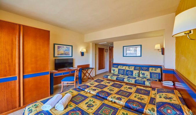 Tweepersoonskamer van Hotel Club Palma Bay op Mallorca