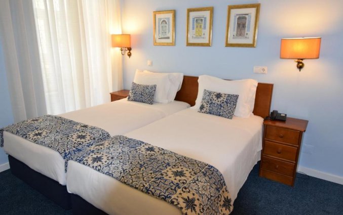 Tweepersoonskamer van Residencial Florescente Lissabon