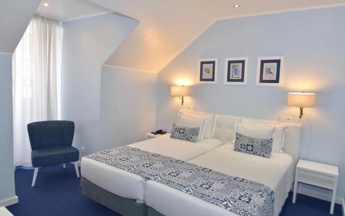 Tweepersoonskamer van Residencial Florescente Lissabon