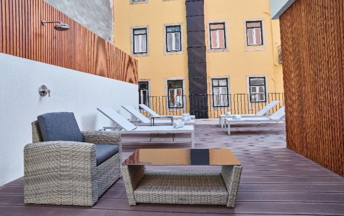 Zonneterras van Residencial Florescente Lissabon