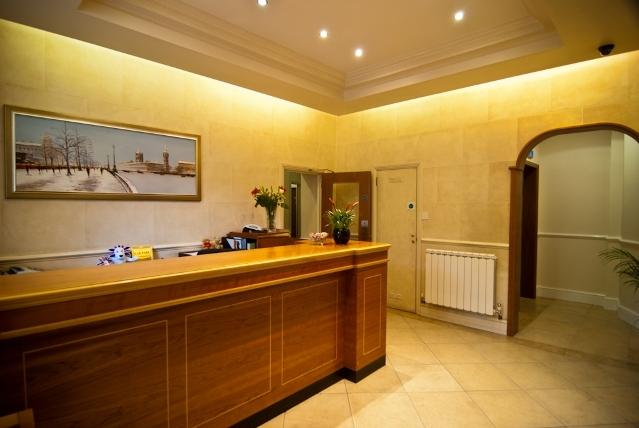 Receptie van Hotel Orchard Paddington Londen