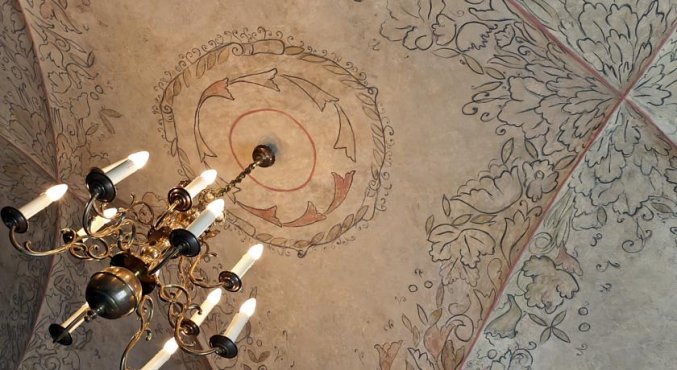 Afwerking in Hotel Rezydent in Krakau