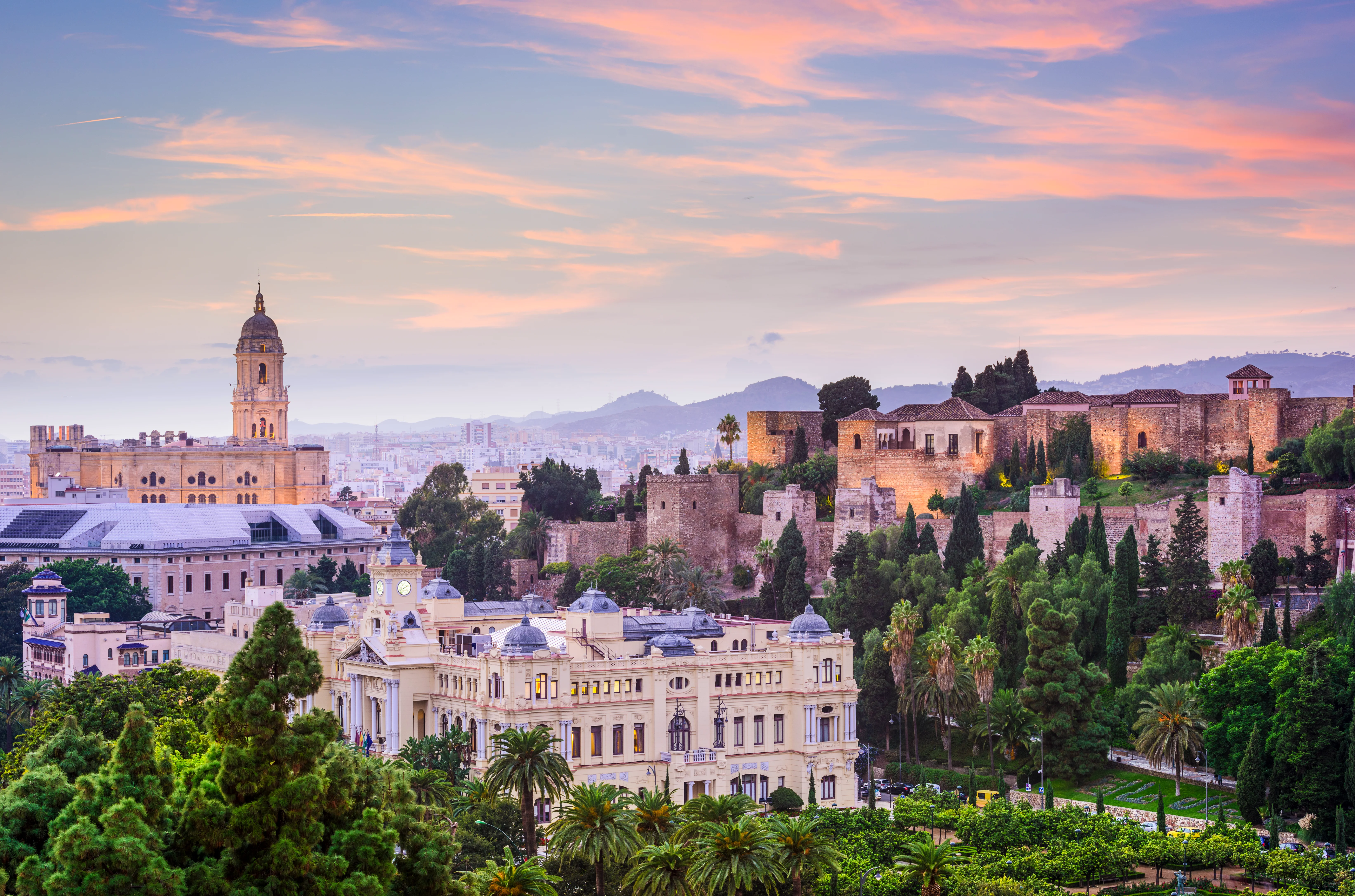 Malaga uitzicht