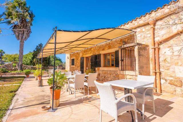 Agroturismo Mondrago -Antic Na Martina- - terras onder luifel