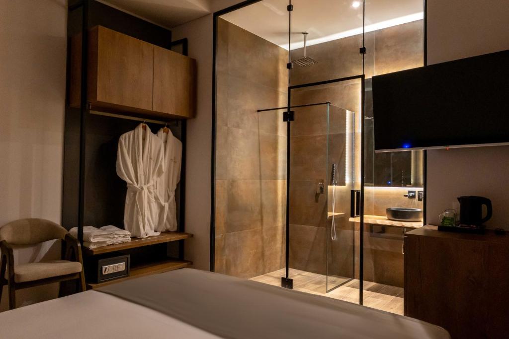 Mae Select Hotel - kamer met inloopdouche