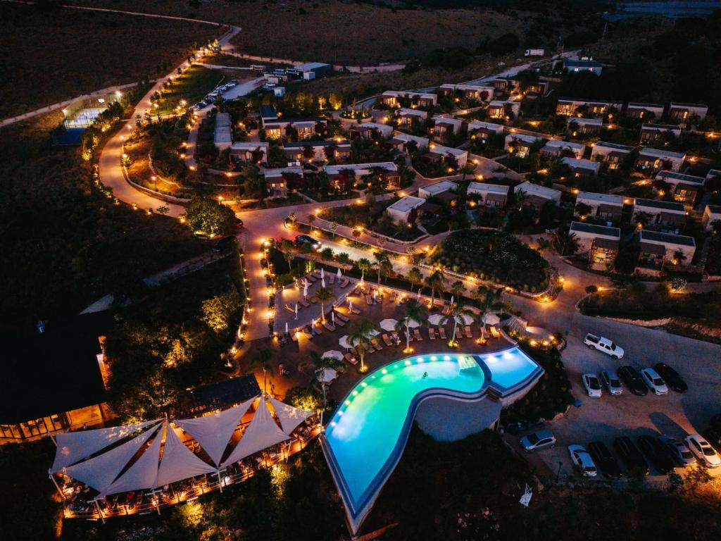 ARAMERAS Resort - gerechten in het restaurant