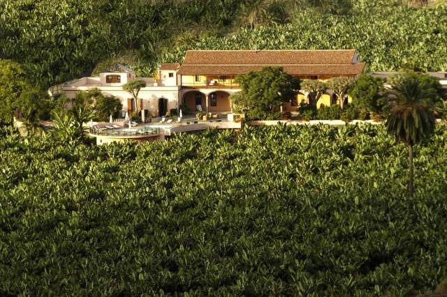 La Hacienda del Buen Suceso - luchtfoto van de hacienda