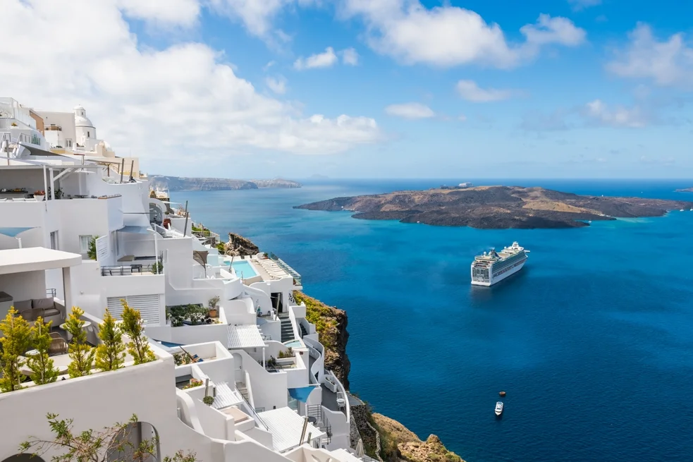 Rondreis Puglia MSC cruise Griekse Eilanden Santorini