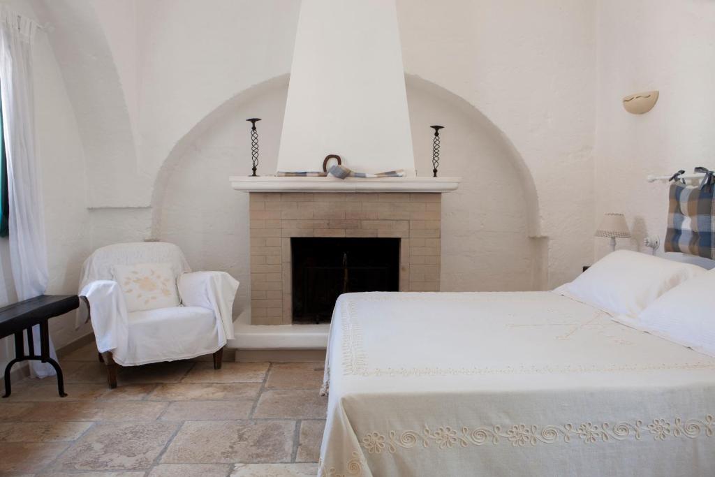 Masseria Il Frantoio - kamer met schouw