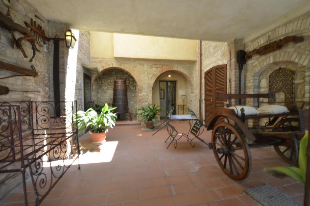 Il Casale del Cotone - overdekte loggia