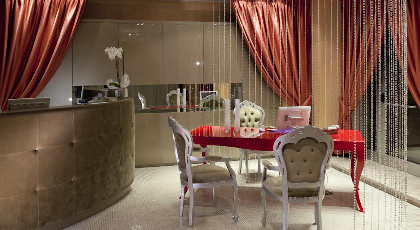 Lounge van Hotel Fiume in Rome