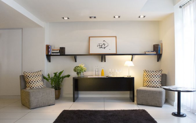 Lounge van hotel Hospes Palau de La Mar in Valencia