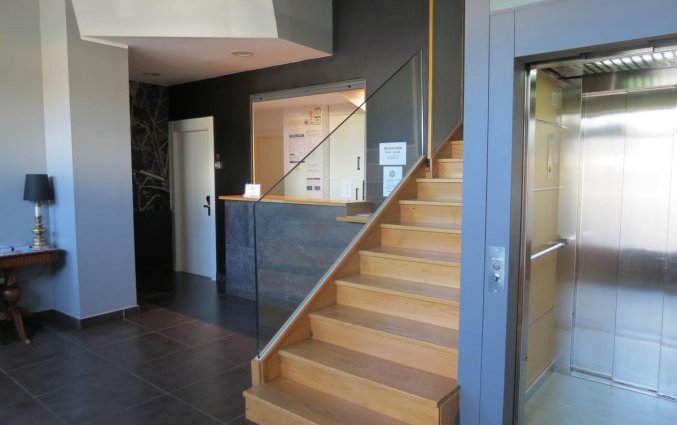 Receptie van Hotel Pension Don Claudio in Bilbao