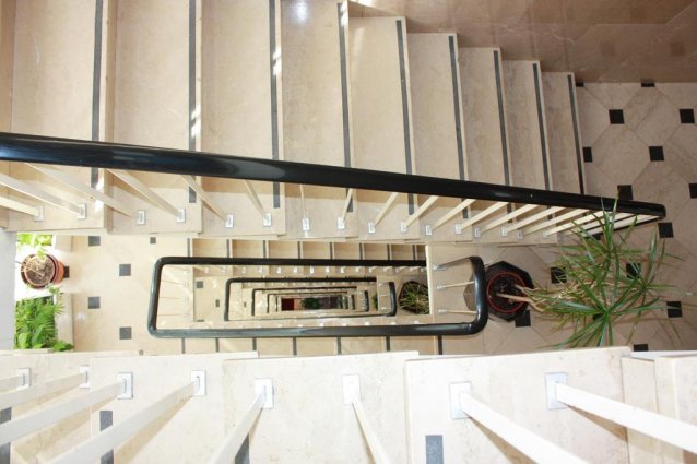 Trappenhuis van hotel Hotel Vice Rei Porto