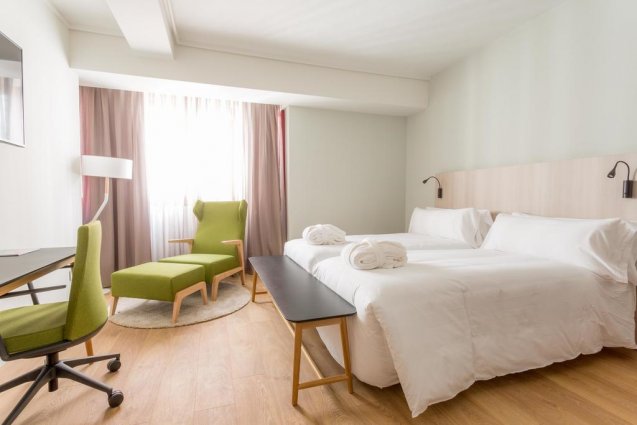 Tweepersoonskamer van Hotel Artiem in Madrid