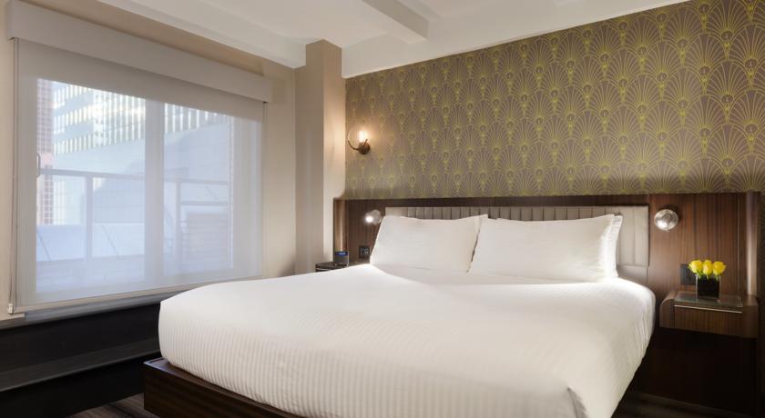 Kamer van Hotel Edison in New York