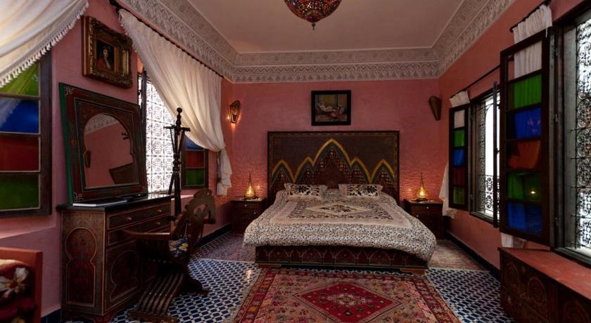 tweepersoonskamer van Riad Dar Guennoun Fez
