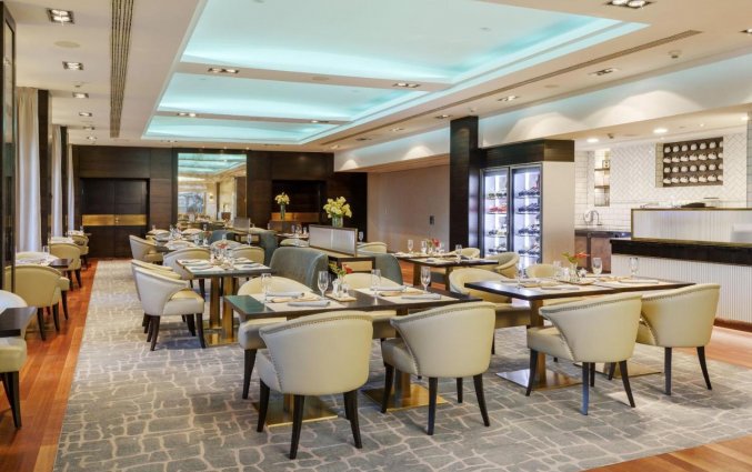 Eetzaal bij Hilton Budapest