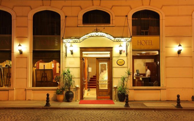 Entree van Hotel Golden Horn Sirkeci Istanbul