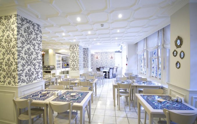 Ontbijtzaal van Hotel Avicenna in Istanbul