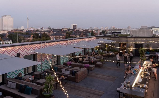 Dakterras van Hotel Aletto Kudamm in Berlijn