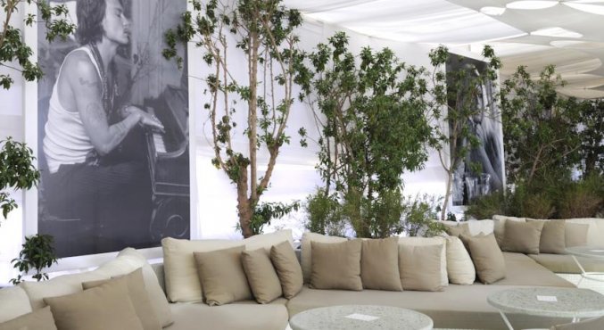 Loungebank van Hotel Bab in Marrakech