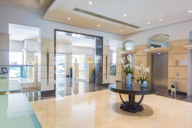Lobby van Hotel en Spa Maritim Antonine op Malta