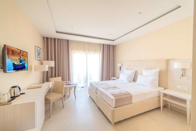Tweepersoonskamer van Hotel en Spa Maritim Antonine op Malta