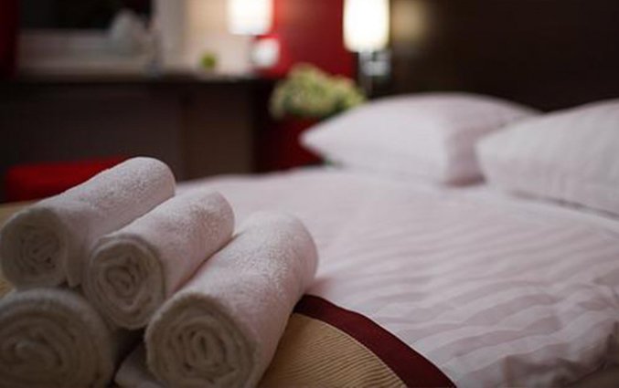 Tweepersoonskamer van Hotel Dodo in Riga