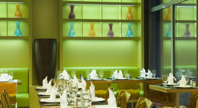 Ontbijtzaal van Hotel Soho Boutique in Budapest