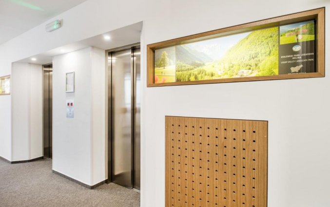 Lift van hotel Park Ljubljana
