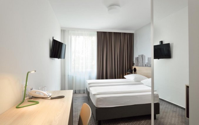 Tweepersoonskamer van hotel Park Ljubljana