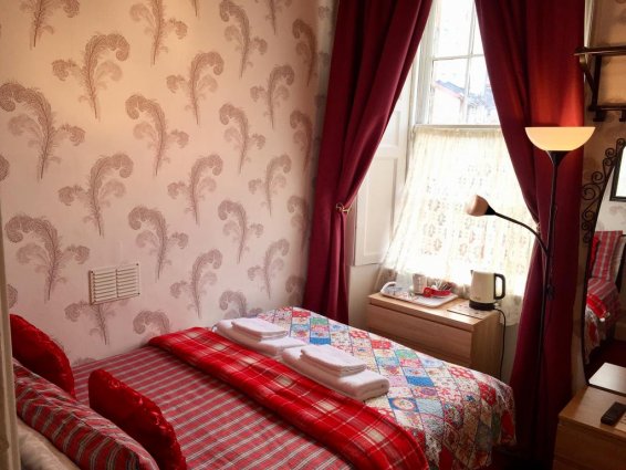 Tweepersoonskamer van Guest House Pilrig in Edinburgh