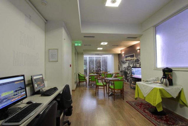 Ontbijtzaal van Hotel Attalos in Athene