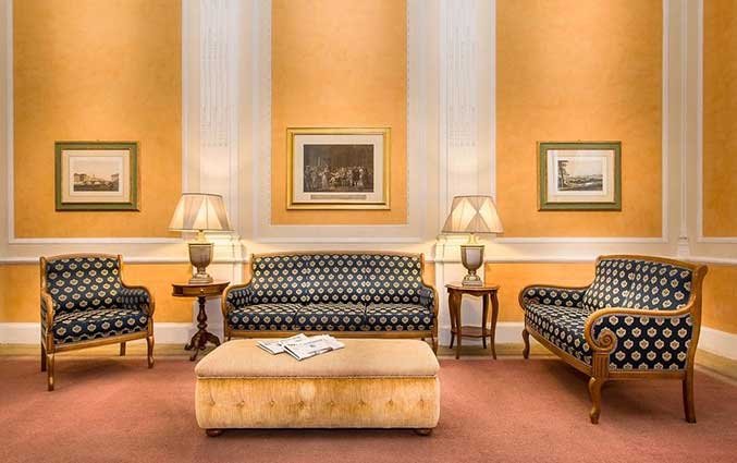 Zithoek van Hotel La Fortezza in Florence