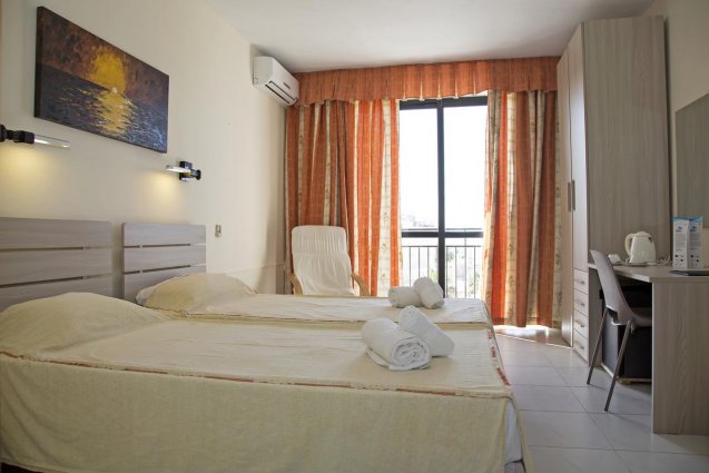 Tweepersoonskamer van Relax Inn Malta
