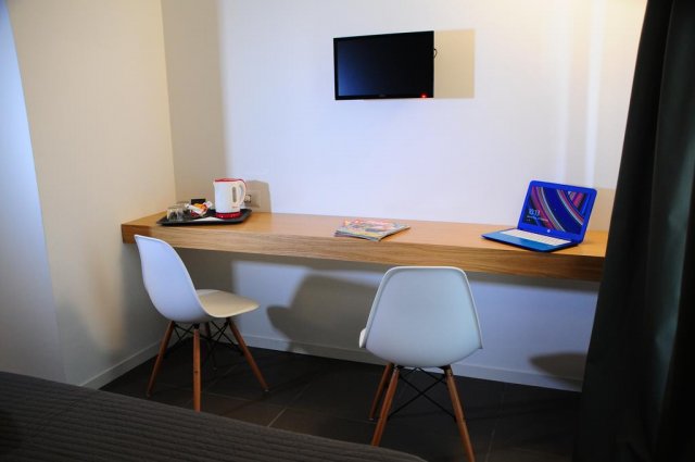 Tweepersoonskamer van Bed & Breakfast Maison Du La Metro